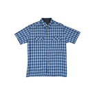 Kuhl Men's Button Up Short Sleeve Shirt Blue L Used - FERAL