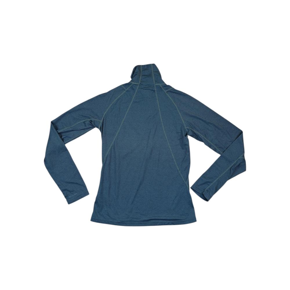Columbia Women's 1/4 Zip Baselayer Shirt Blue XS Used - FERAL