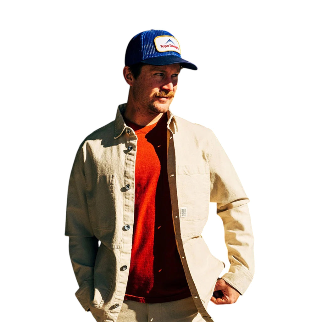 Topo Designs Patch Mesh Trucker Hat - Retro Icon - FERAL
