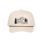 Topo Designs Twill Rope Cap - Mountain Scene - FERAL