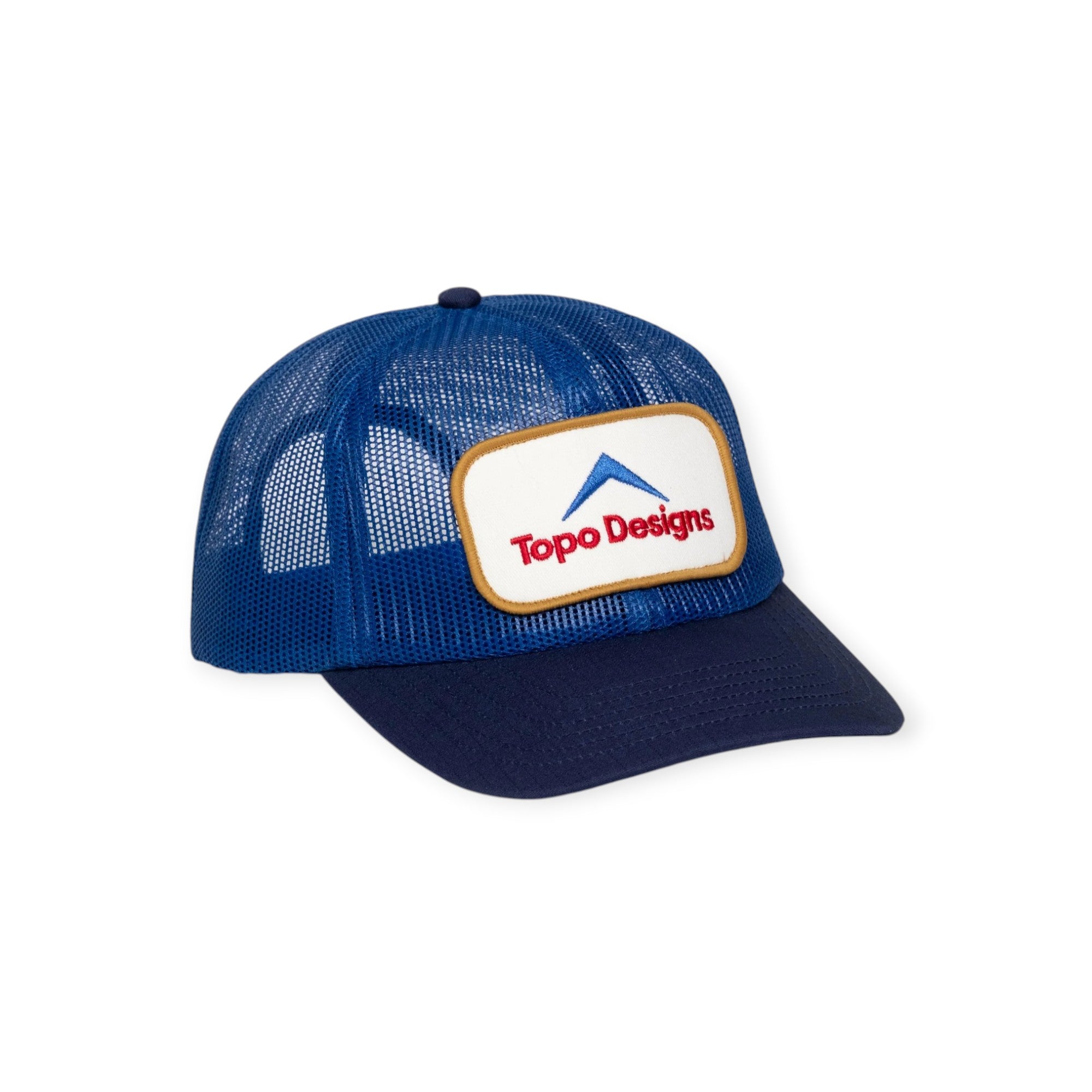 Topo Designs Patch Mesh Trucker Hat - Retro Icon - FERAL