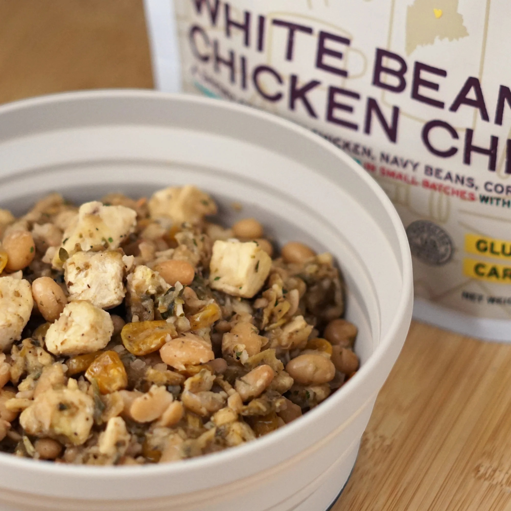 Good To-Go White Bean Chicken Chili Dehydrated Backpacking Meal - FERAL