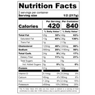 Trail Goods Co. Creamy Spicy Chicken Pasta Freeze-Dried Meal - FERAL