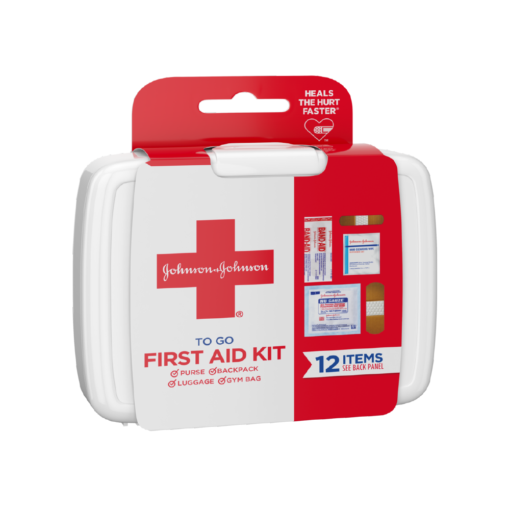 Johnson and Johnson On the Go First Aid Kit