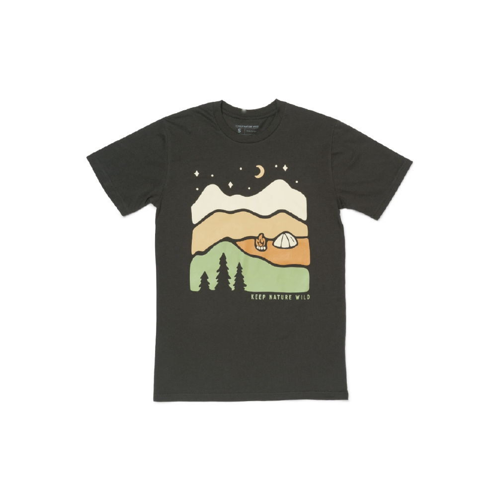 Keep Nature Wild Better In Mountains Unisex Tee