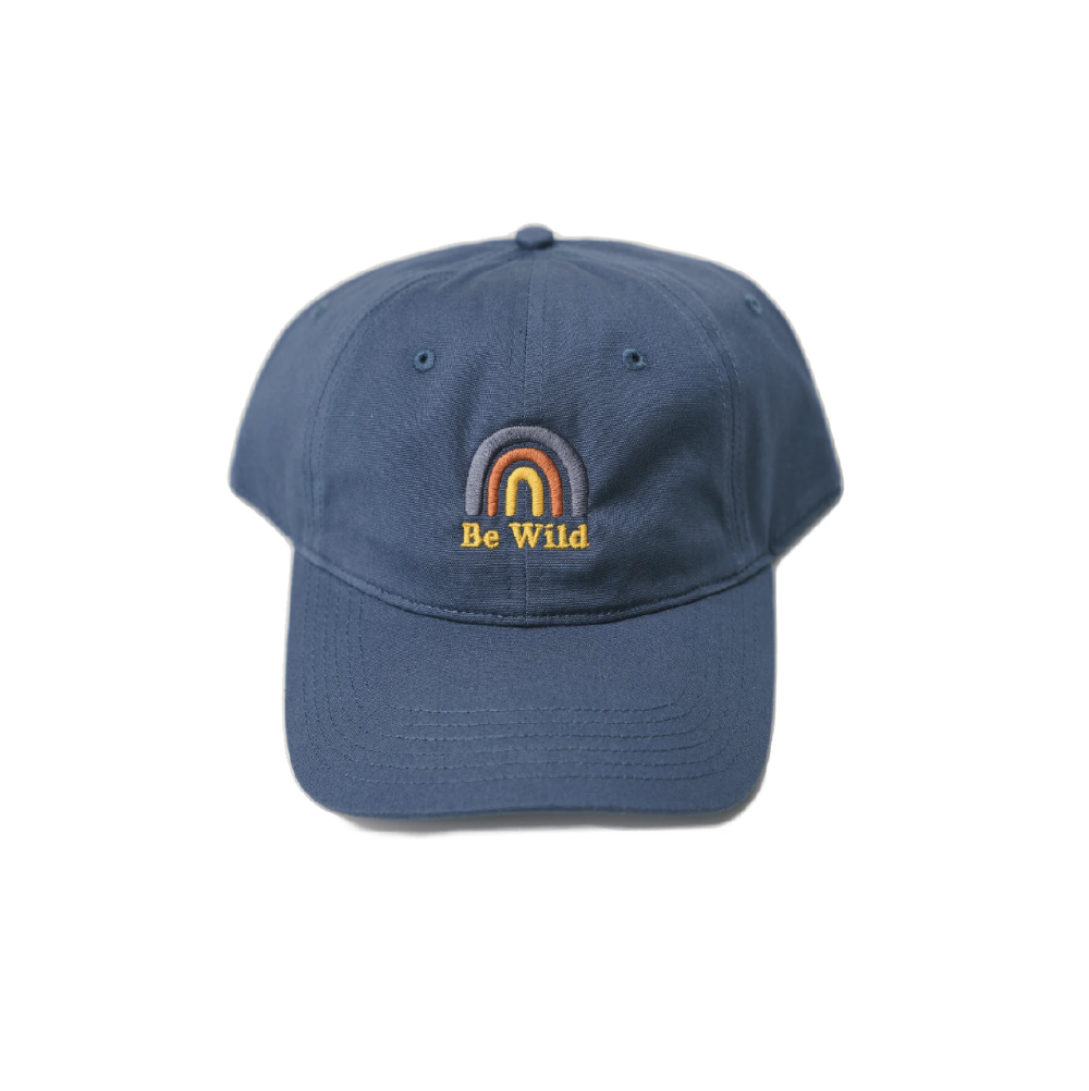 Keep Nature Wild Be Wild Dad Hat Harbor Blue