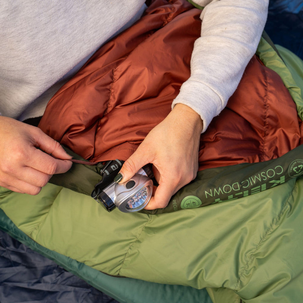 Kelty Cosmic Down 40 Degree Sleeping Bag RH