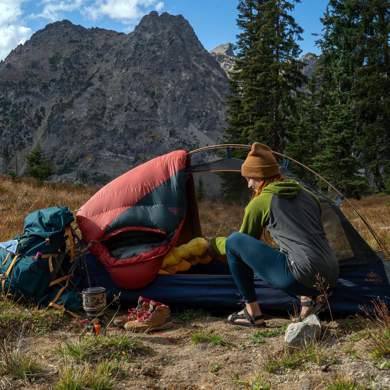 Kelty Cosmic 0 Degree Down Sleeping Bag RH