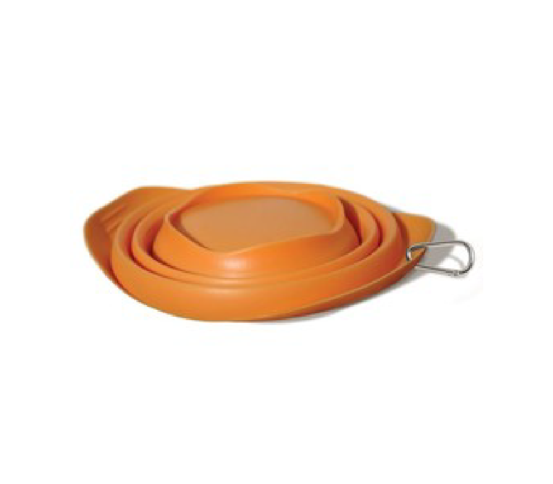 Kurgo Collaps-A-Bowl Orange