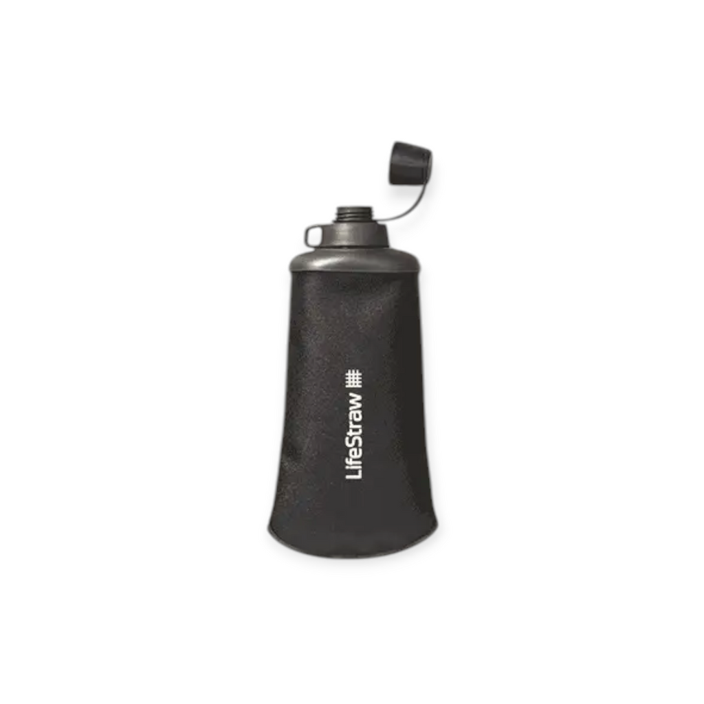 LifeStraw Peak Series Collapsible Squeeze 650 mL Bottle With Filter - FERAL
