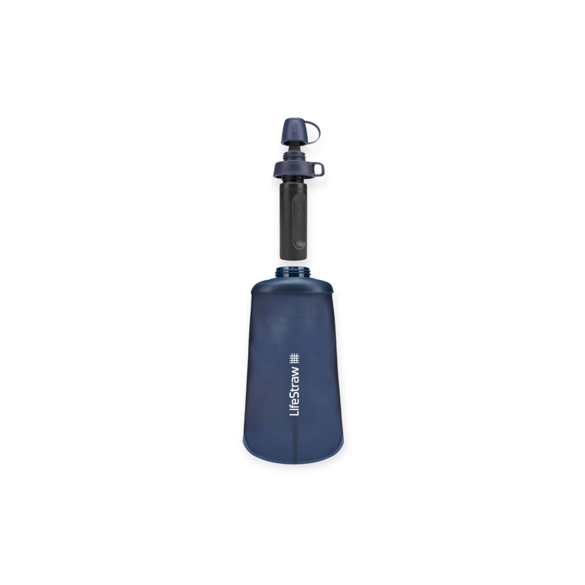 LifeStraw Peak Series Collapsible Squeeze 650 mL Bottle With Filter - FERAL