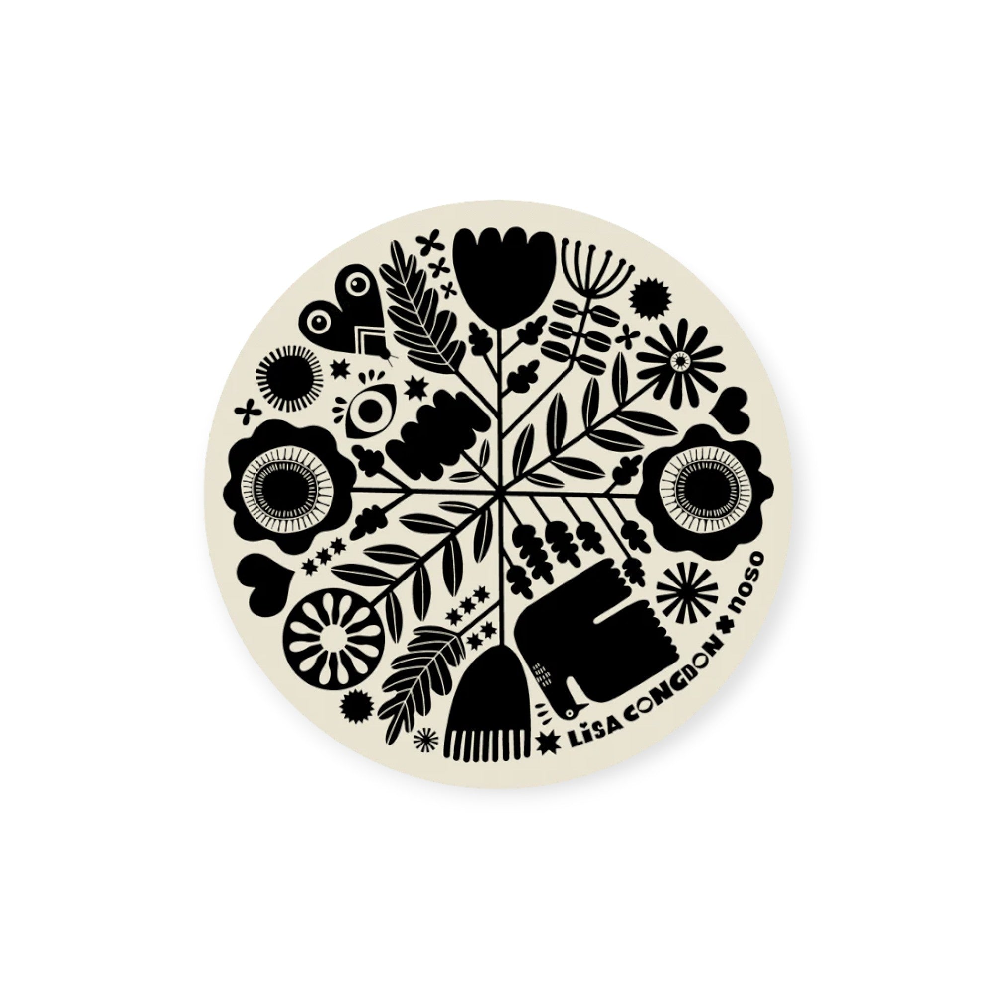 Noso Patches Nature Circle Patch