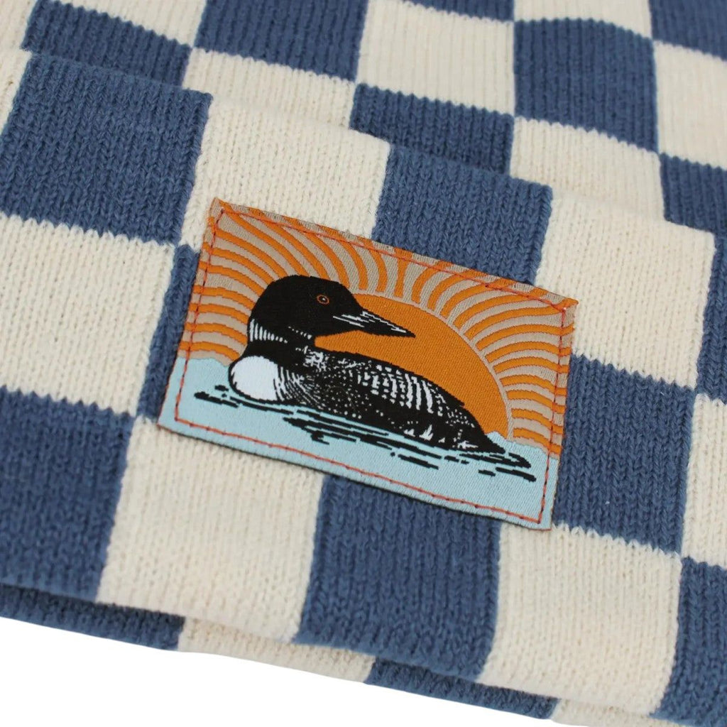Bird Collective Loon Checkered Beanie - FERAL