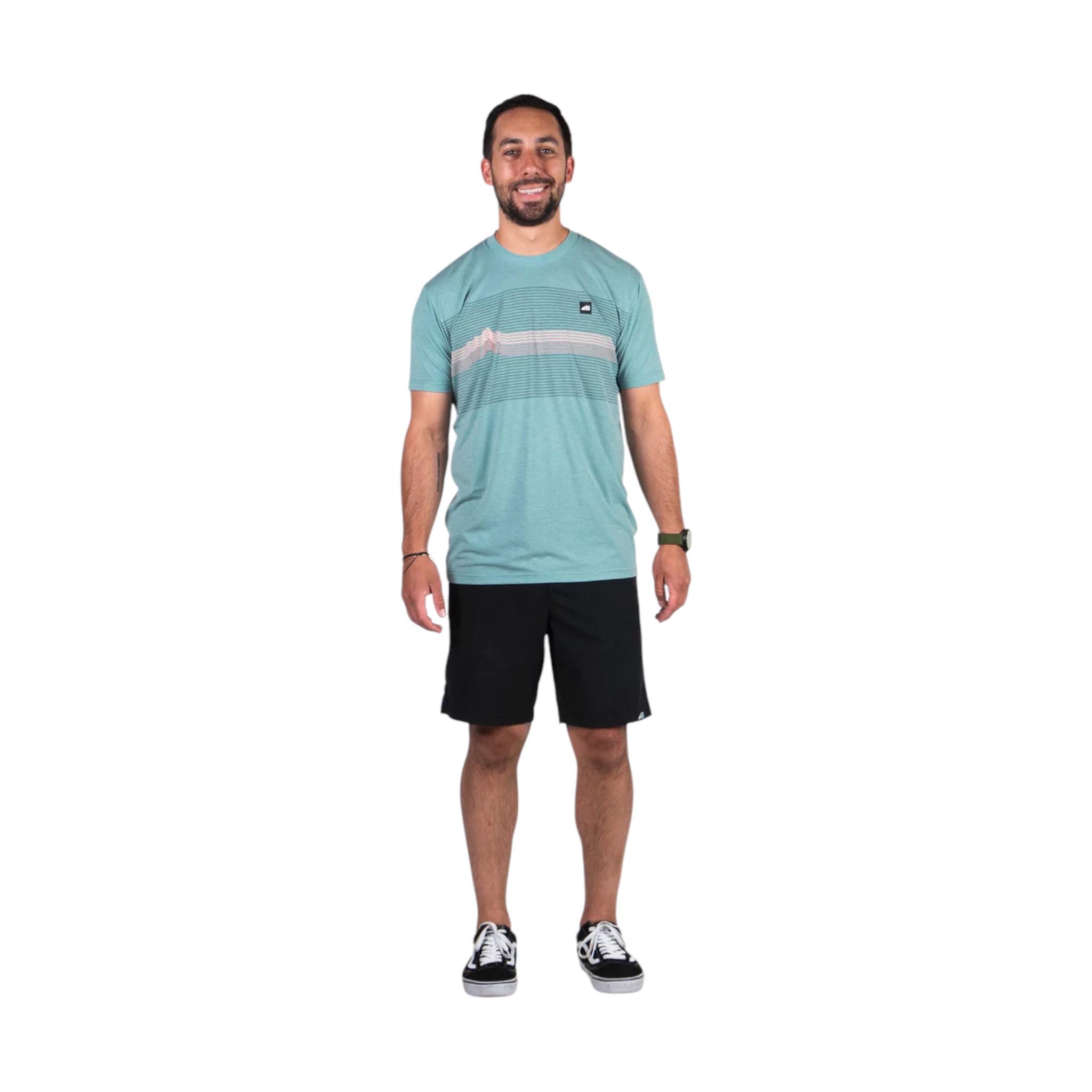 Belong Designs Men's Traverse Tek Tee - FERAL