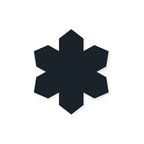 NoSo Blue Snowflake Merino Patch - FERAL