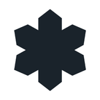 NoSo Blue Snowflake Merino Patch - FERAL