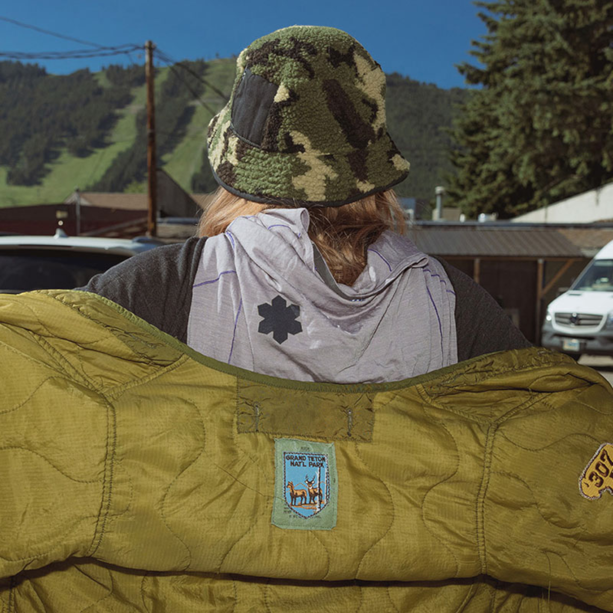 NoSo Blue Snowflake Merino Patch - FERAL