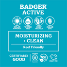Badger Clear Zinc Sunscreen Cream SPF 30 2.9 oz. - FERAL