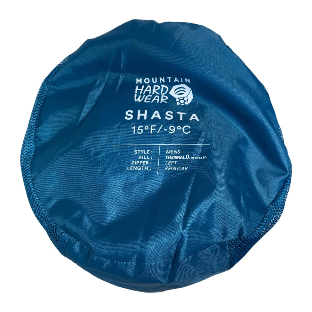 Mountain Hardwear Shasta 15 Degree Sleeping Bag Regular LH Zip USED
