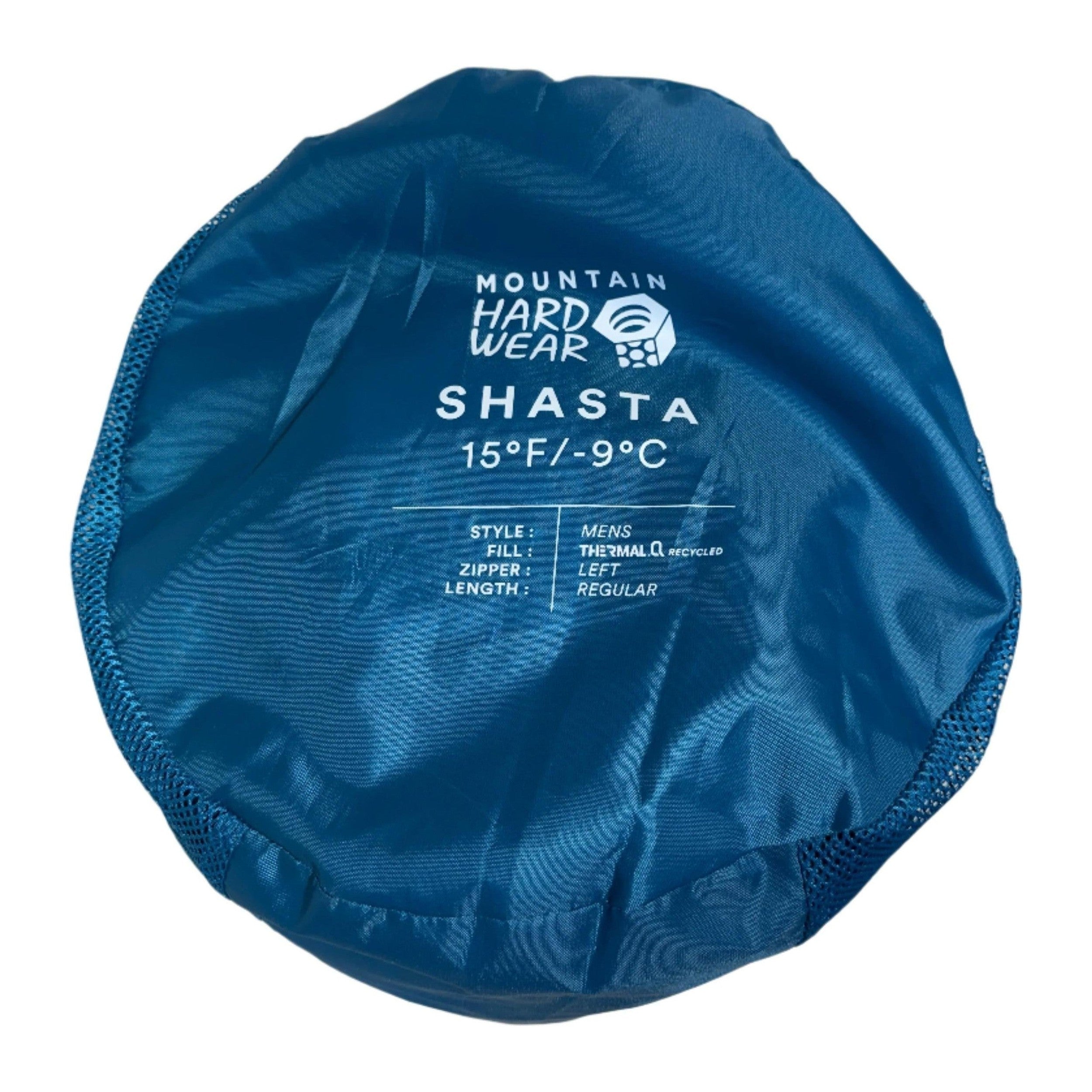 Mountain Hardwear Shasta 15 Degree Sleeping Bag Regular LH Zip USED