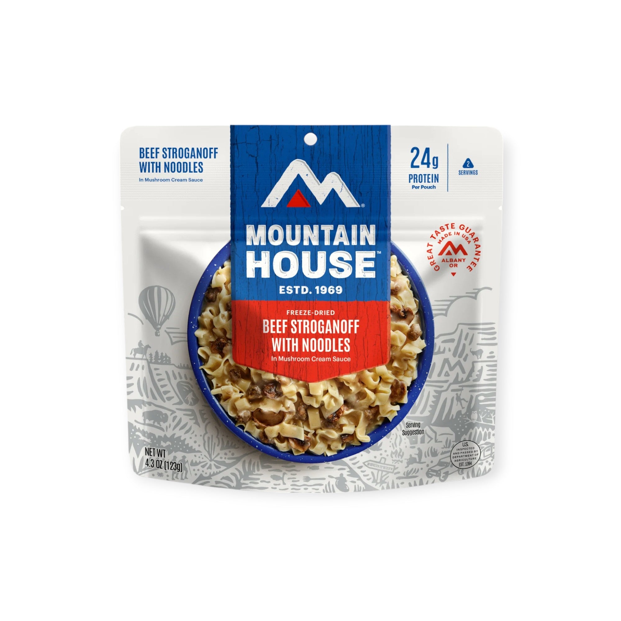 Mountain House Beef Stroganoff Freeze Dried Meal