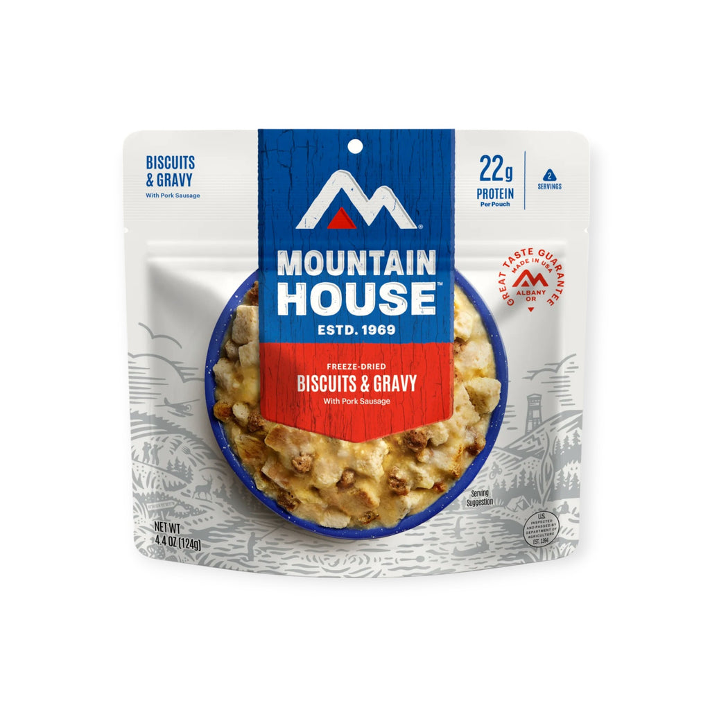 Mountain House Biscuits and Gravy Freeze-Dried Meal