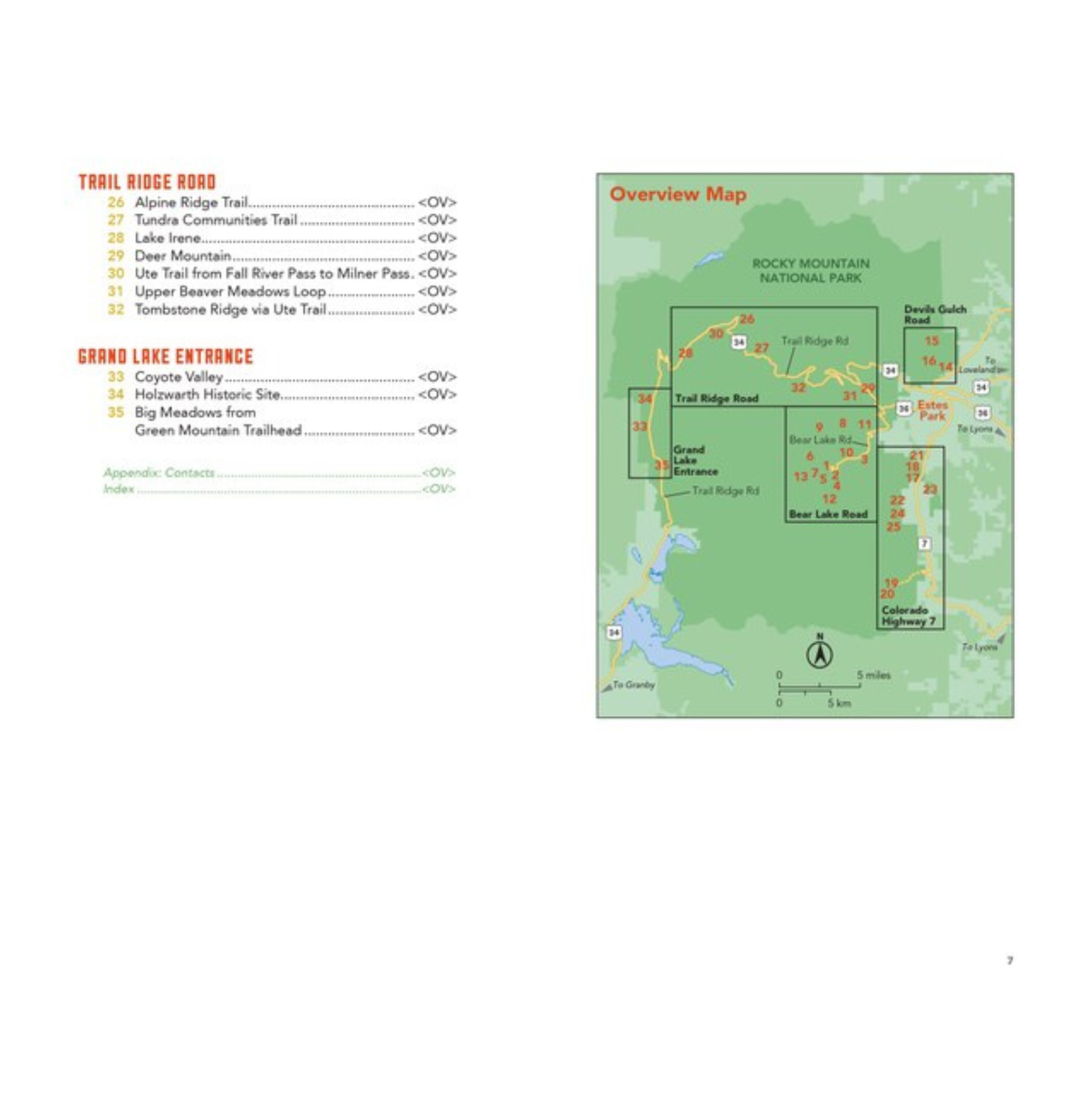 The Best Rocky Mountain National Park Hikes Book