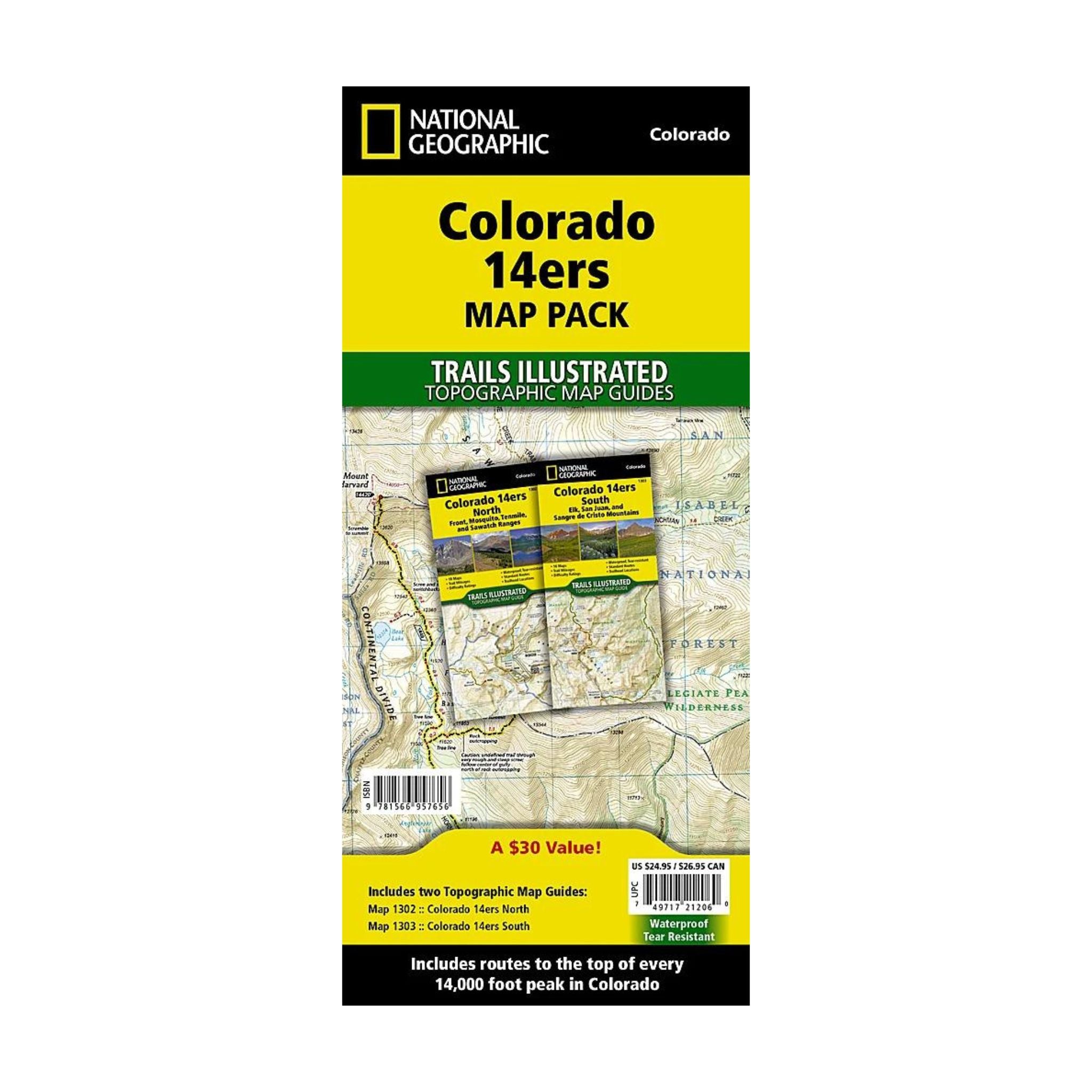 Colorado 14er Map Pack