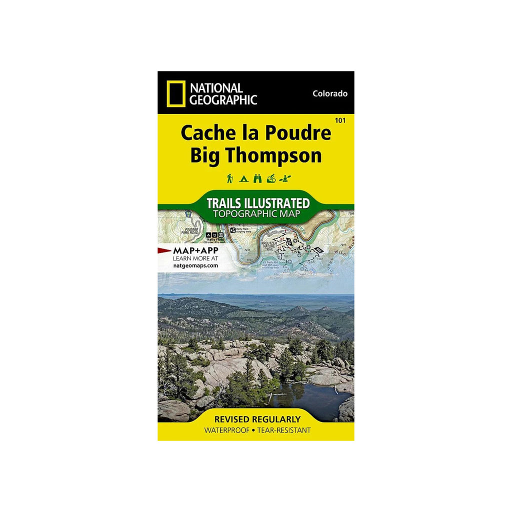 National Geographic 101: Cache La Poudre | Big Thompson Map
