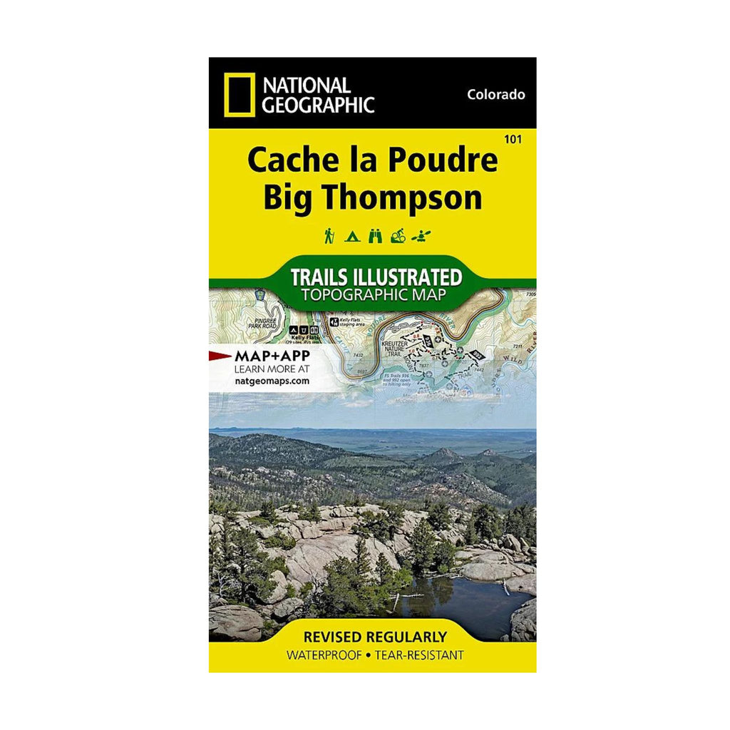 National Geographic 101: Cache La Poudre | Big Thompson Map