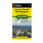 National Geographic 101: Cache La Poudre | Big Thompson Map