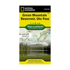 National Geographic 107: Green Mountain Reservoir | Ute Pass Map