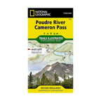National Geographic 112: Poudre River | Cameron Pass Map