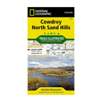 National Geographic 113: Cowdrey | North Sand Hills Map