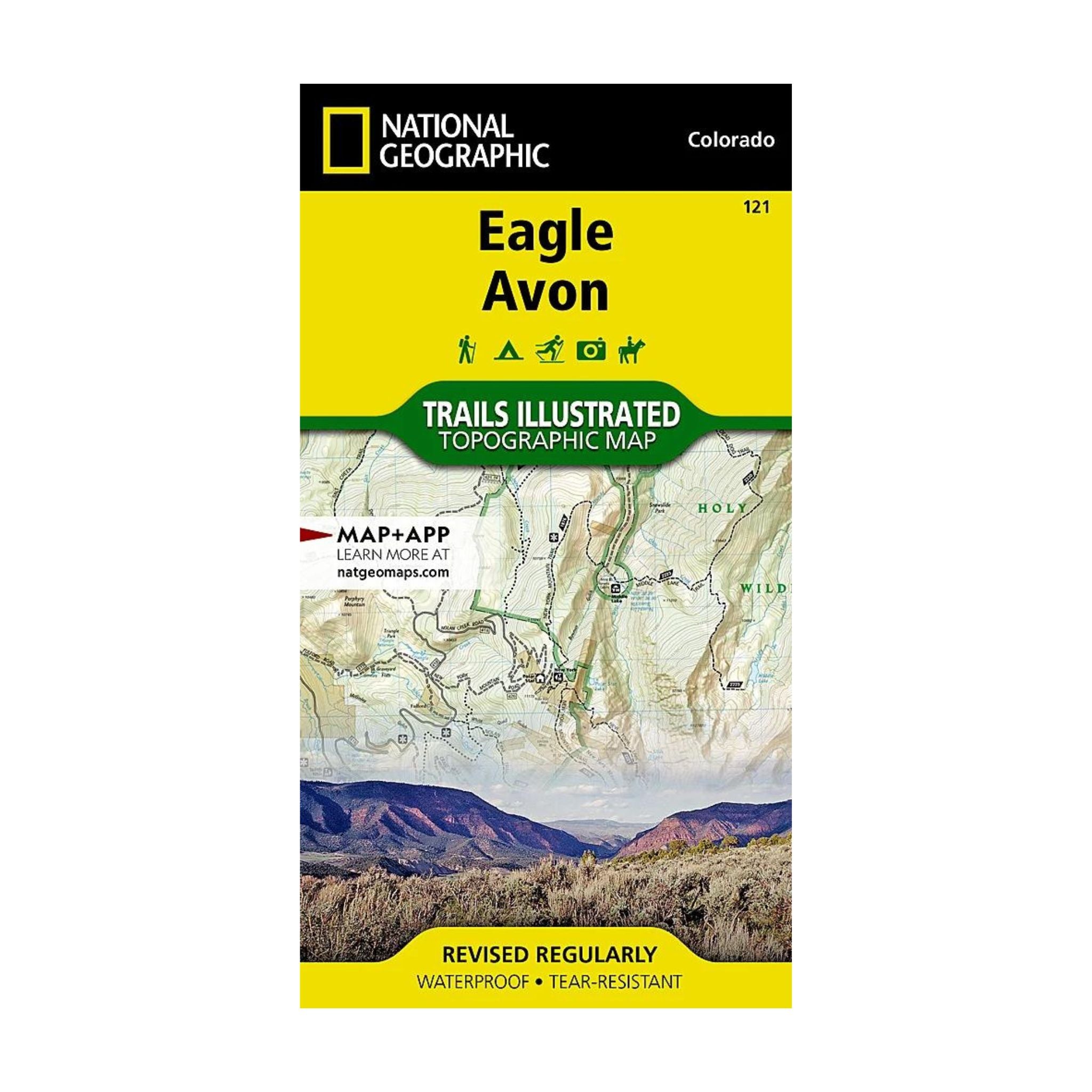 National Geographic 121: Eagle | Avon Map