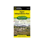National Geographic 127: Aspen | Independence Pass Map