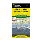 National Geographic 130: Salida | St. Elmo | Mount Shavano Map
