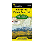 National Geographic 133: Kebler Pass | Paoni Reservoir Map