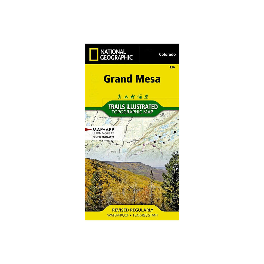National Geographic 136: Grand Mesa Map