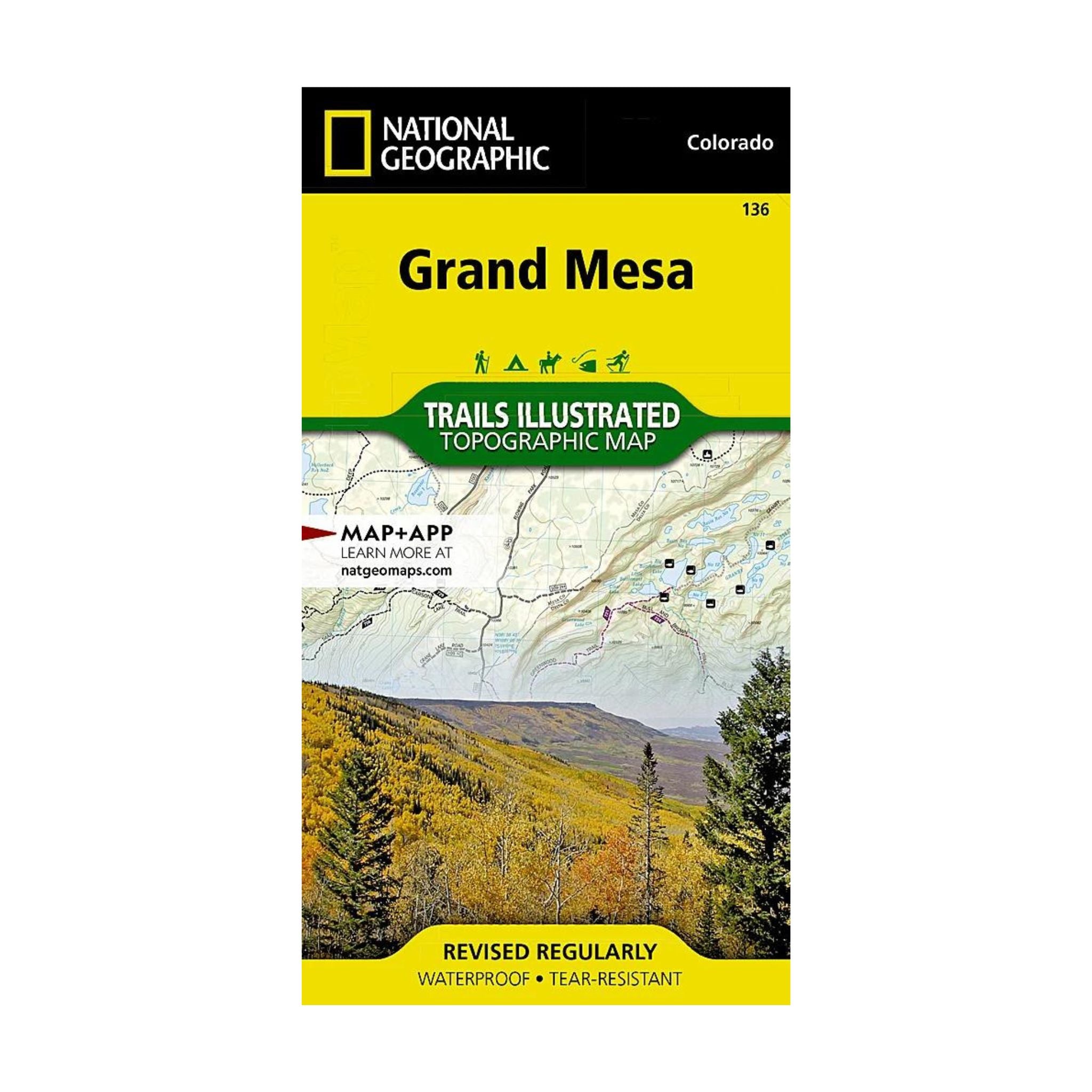 National Geographic 136: Grand Mesa Map - FERAL