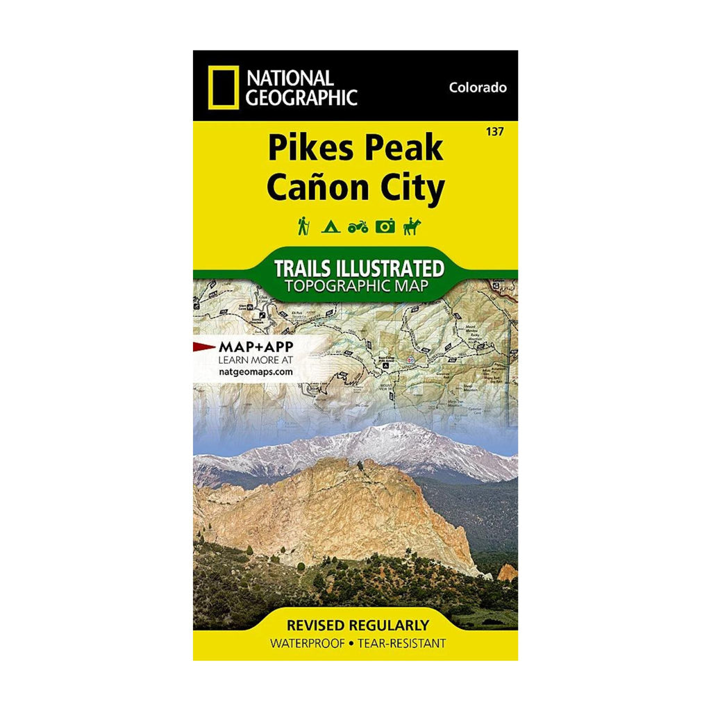National Geographic 137: Pikes Peak | Canon City Map