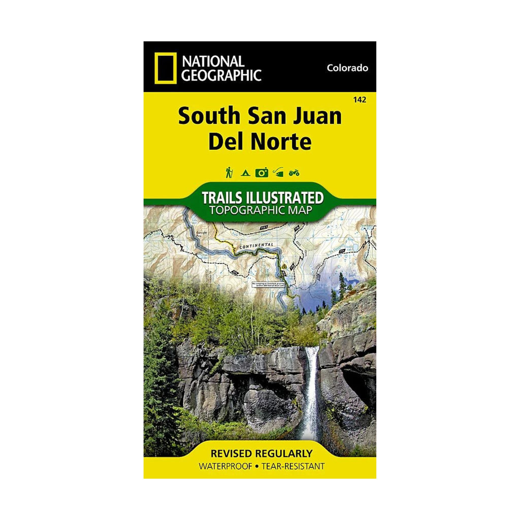National Geographic 142: South San Juan | Del Norte Map