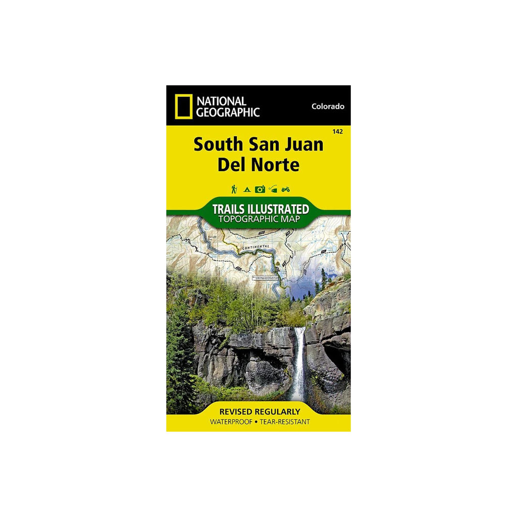 National Geographic 142: South San Juan | Del Norte Map