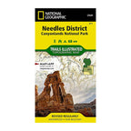 National Geographic 311: Needles District Canyonlands National Park Map - FERAL