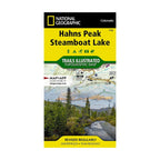 National Geographic 116: Hahns Peak | Steamboat Lake Map