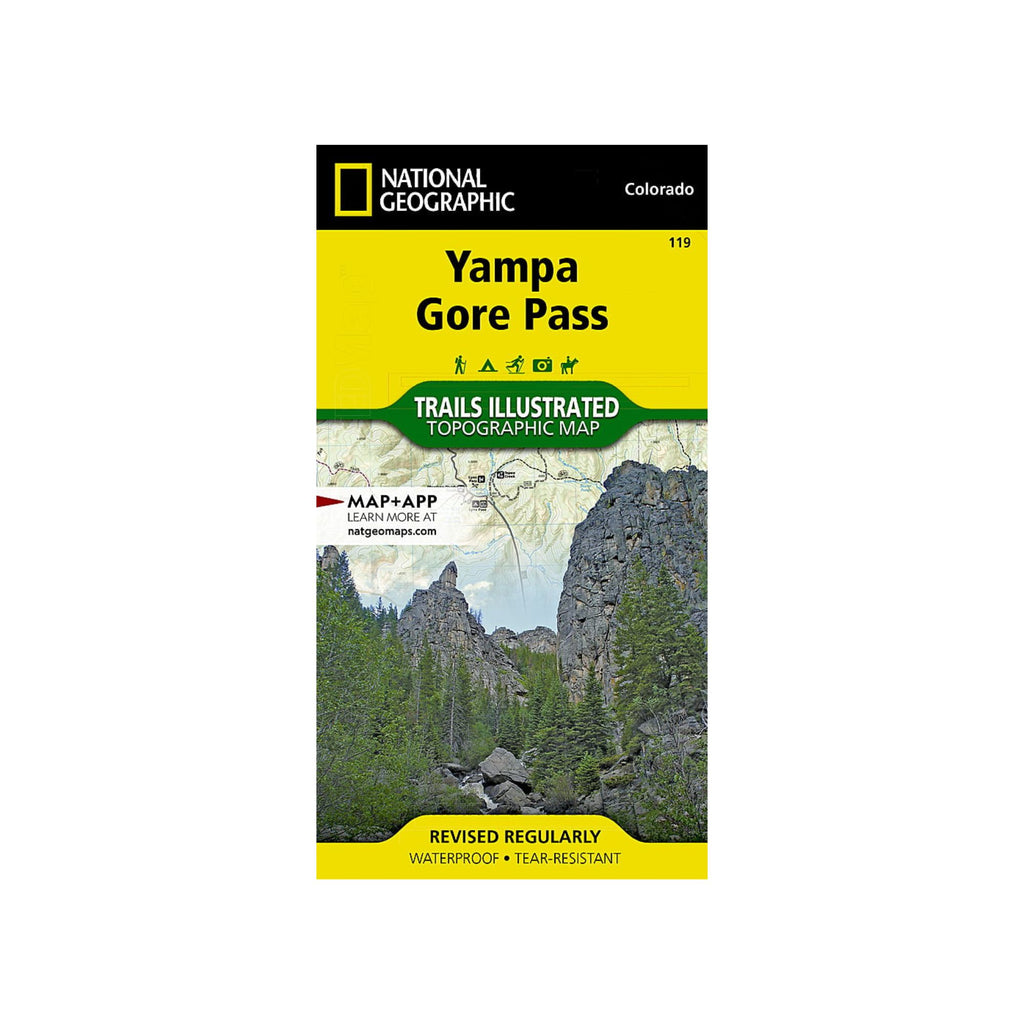 National Geographic 119: Yampa | Gore Pass Map