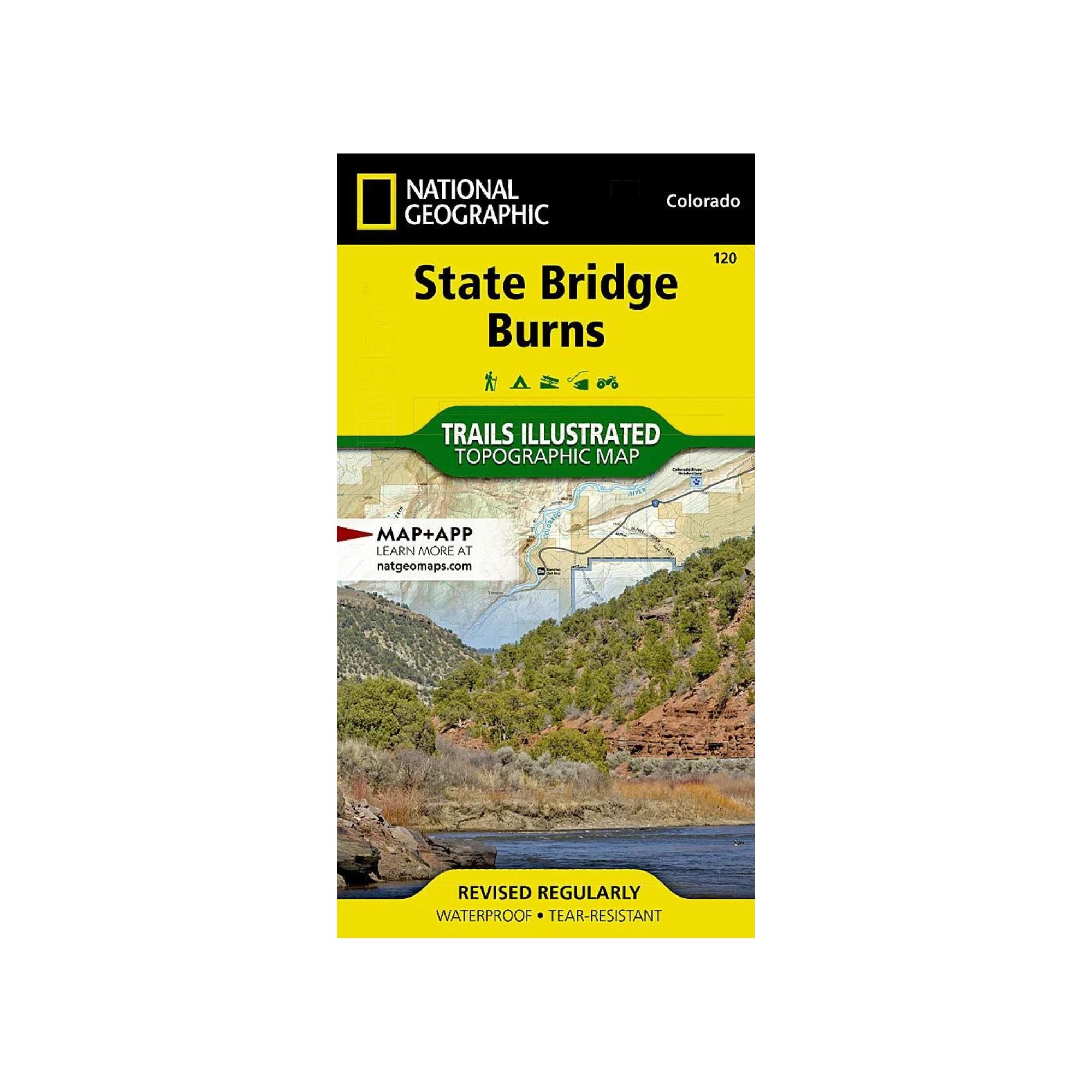 National Geographic 120: State Bridge | Burns Map