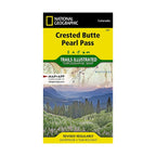 National Geographic 131: Crested Butte | Pearl Pass Map