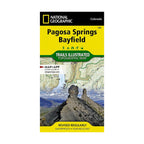 National Geographic 145: Pagosa Springs | Bayfield Map