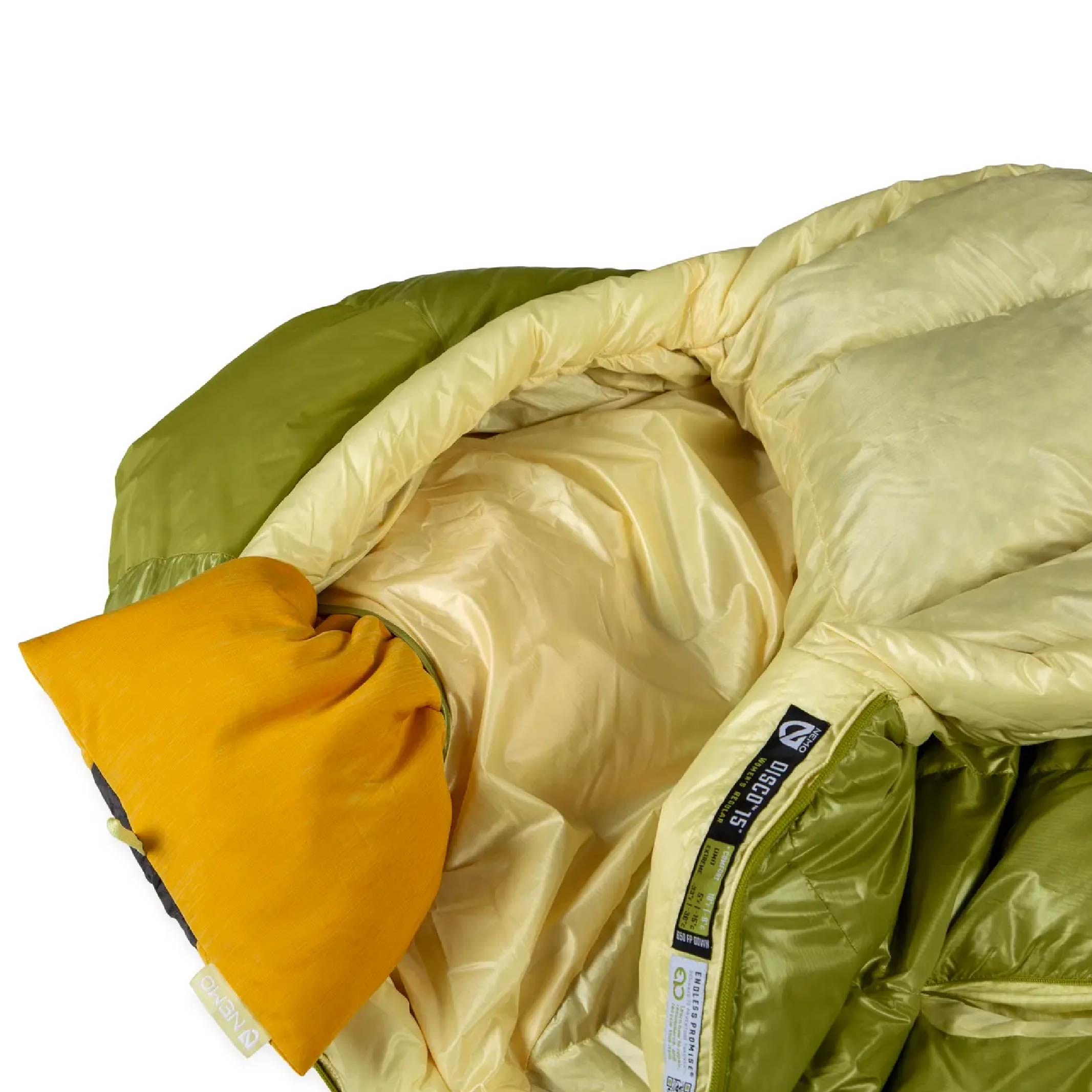 NEMO Disco Women's Endless Promise 15 Degree Down Sleeping Bag | 2024 Style - FERAL